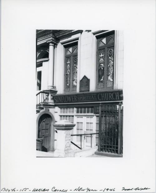 Harlem Church, New York, 1946