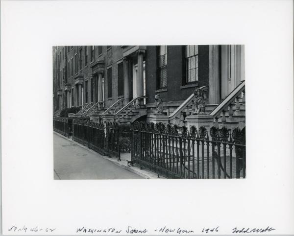 Washington Square, New York, 1946