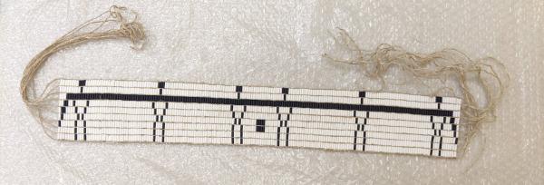 Figure-Patterned Wampum Belt