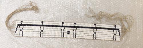 Figure-Patterned Wampum Belt
