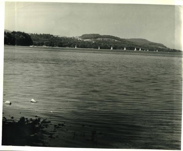 Sailboats on Otsego Lake