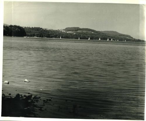 Sailboats on Otsego Lake