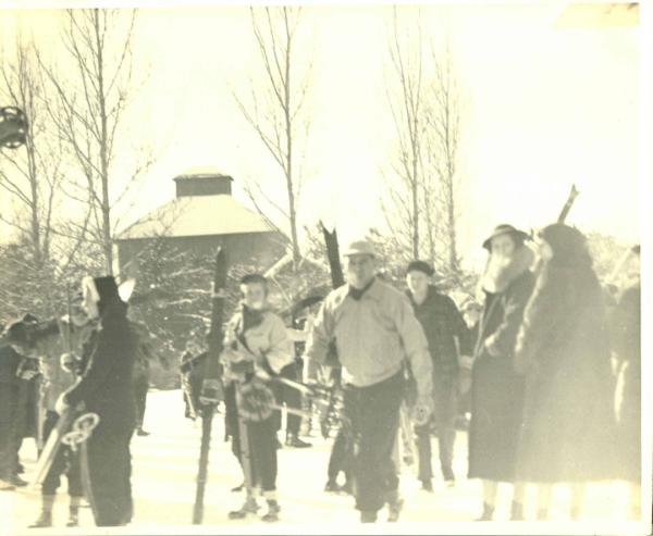 Group at the Ski Train