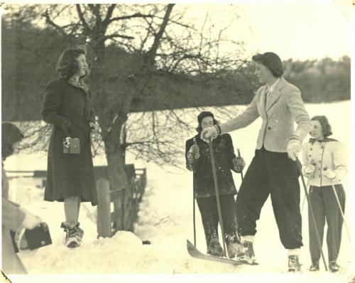 Skiing at the Fenimore Run