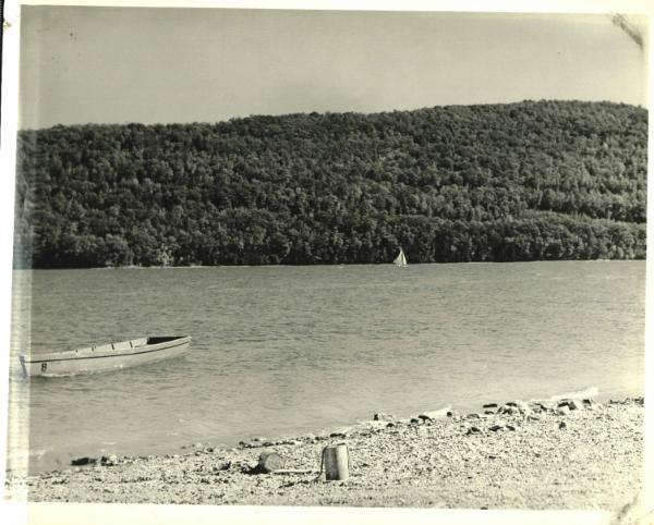 Boat on Otsego Lake