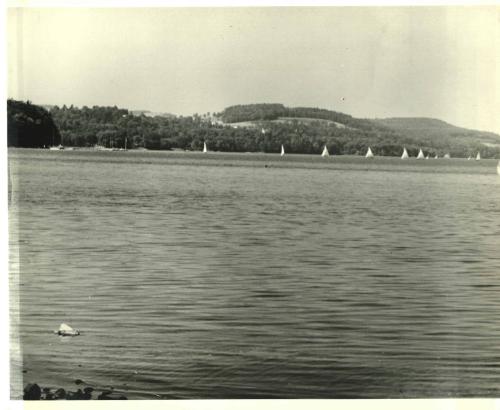 Sailboats on Otsego Lake