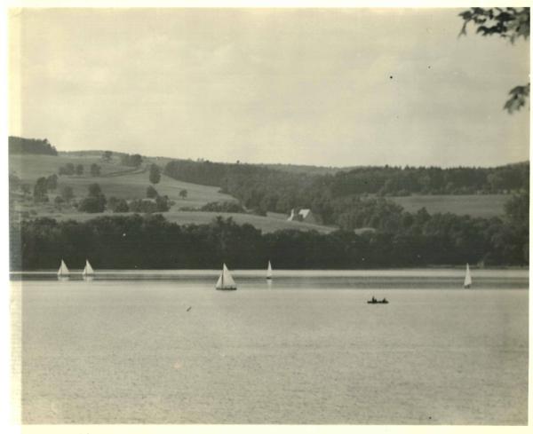 Sailboats on Otsego Lake