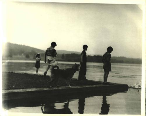 Kids on the Dock