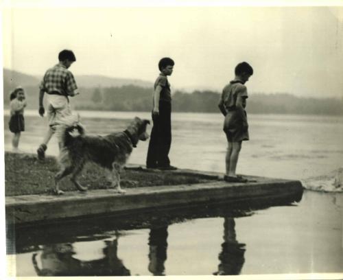 Kids on the Dock