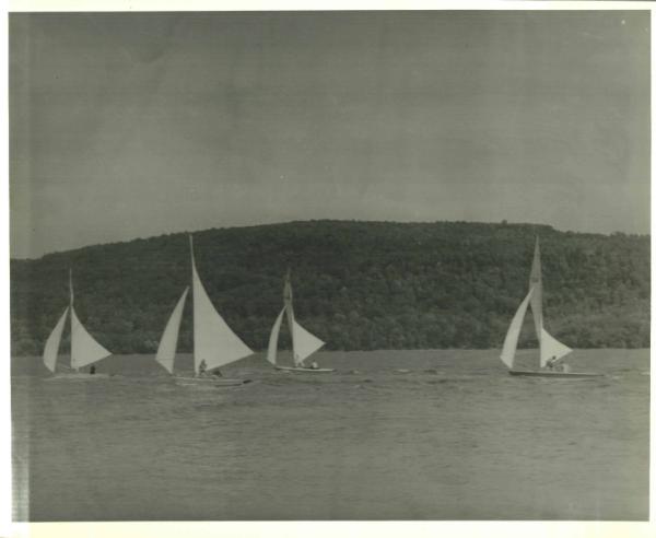 Sailboats on Otsego Lake