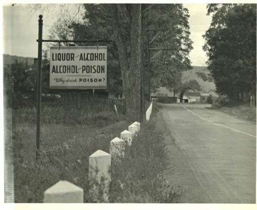 "Why Drink Poison" Sign