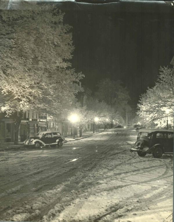 Main Street in Winter