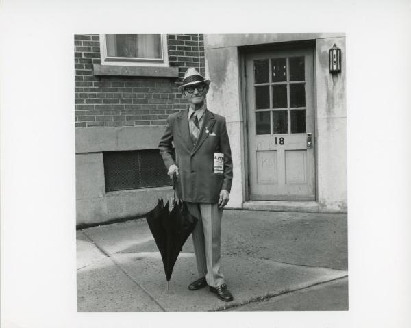 Italian Man -- Il Progresso, Buffalo, NY, 1974